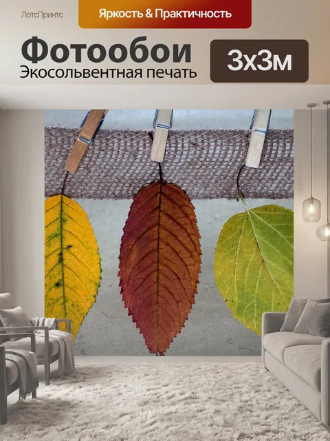 Фотообои Листья