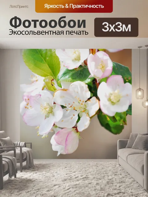 Фотообои Цветы