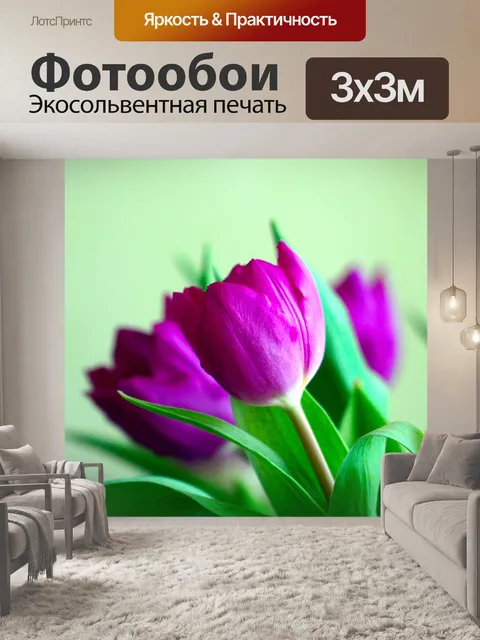 Фотообои Цветы