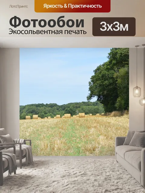 Фотообои Поля