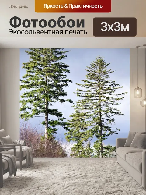Фотообои Сосны