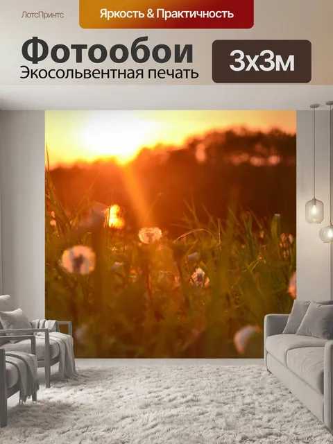 Фотообои Солнце