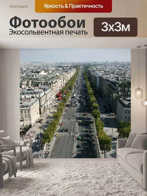 Фотообои Елисейские поля