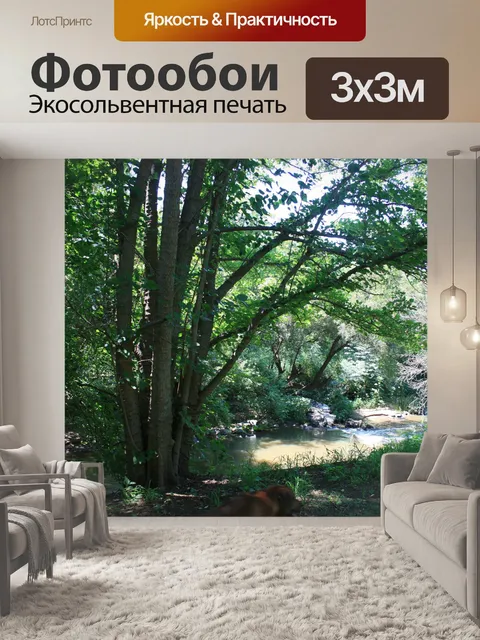 Фотообои ДЕРЕВЬЯ и РАСТИТЕЛЬНОСТЬ НА Ривербанк