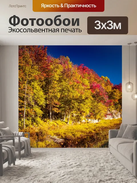 Фотообои Осенний пейзаж