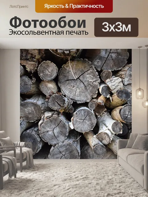 Фотообои Стволы деревьев