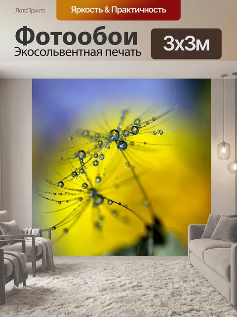 Фотообои Одуванчик