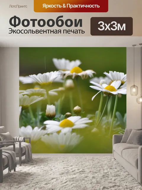 Фотообои Цветы