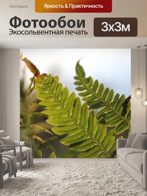 Фотообои Листья