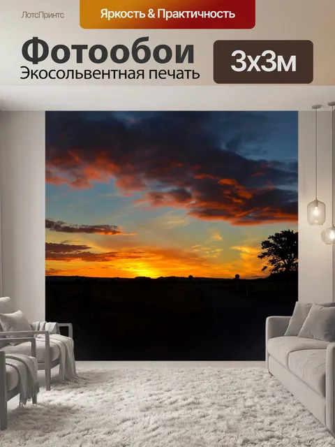 Фотообои Восход солнца на Земле