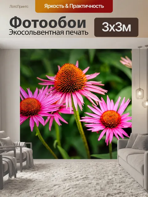 Фотообои Цветы