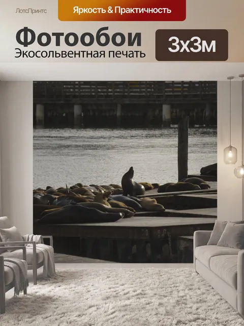 Фотообои Печати Pier 39 Сан-Франциско