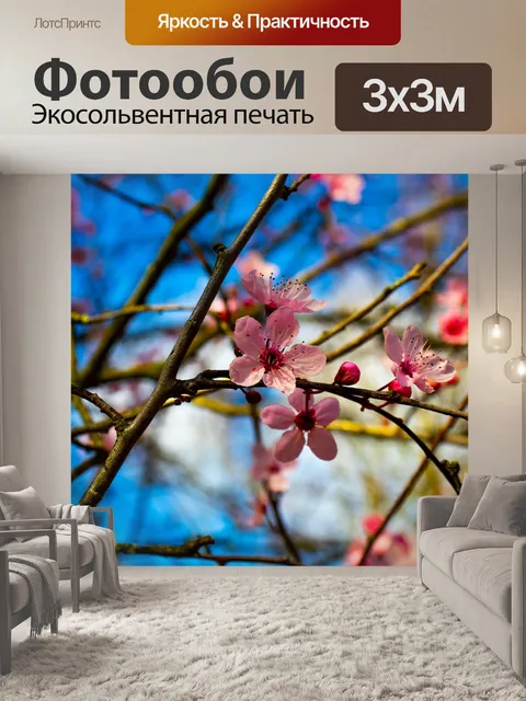 Фотообои Расцветает