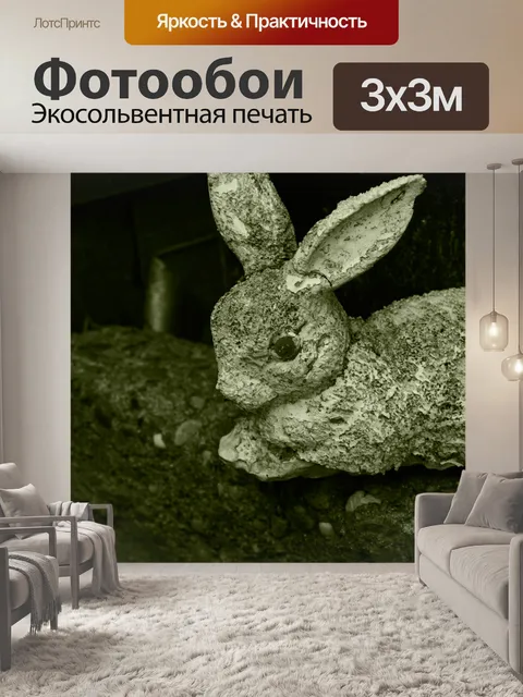Фотообои Закаленный Кролика