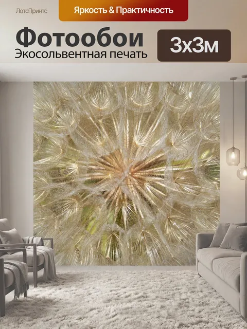 Фотообои Одуванчик