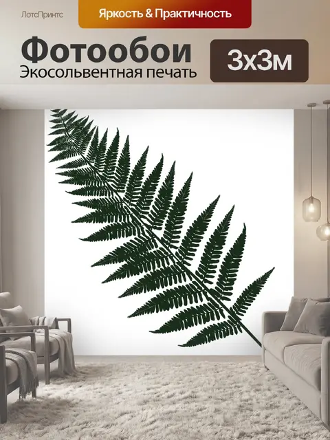 Фотообои Папоротник