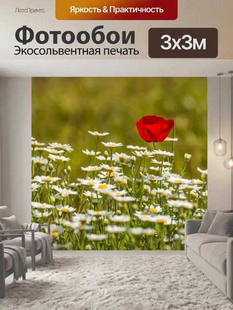 Фотообои Мак