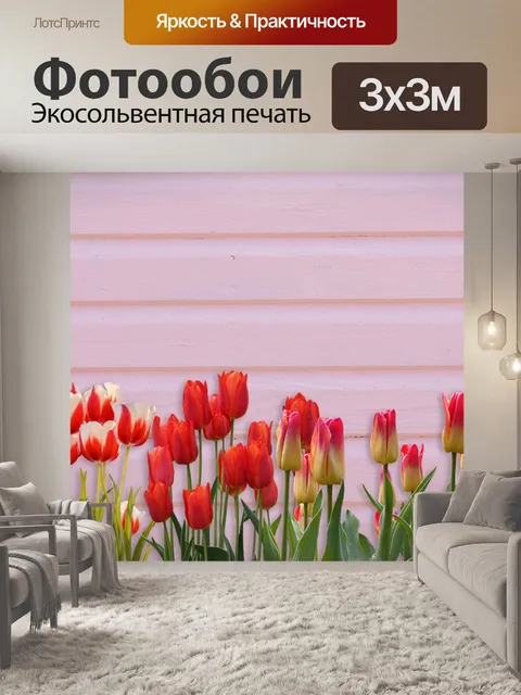 Фотообои Тюльпаны