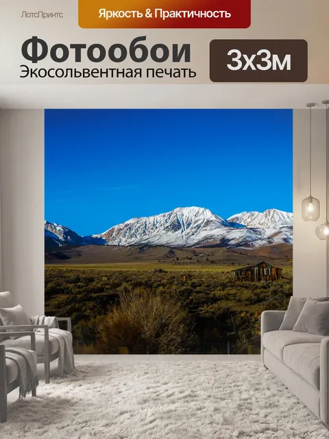 Фотообои Снег