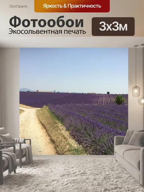 Фотообои Лаванда