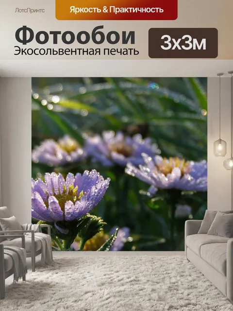Фотообои Цветы