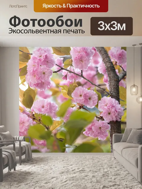 Фотообои Цветение вишни