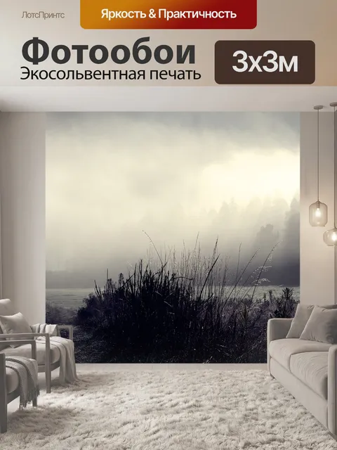 Фотообои Утренний туман