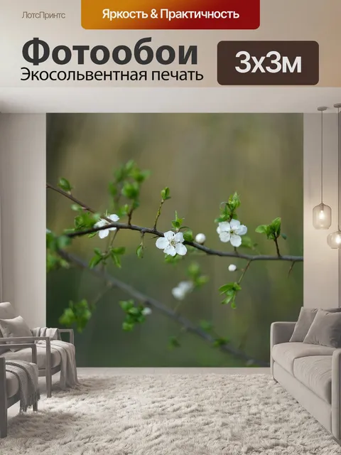 Фотообои Цветы