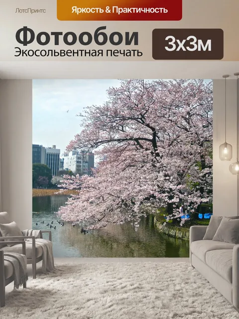 Фотообои Вишня в цвету