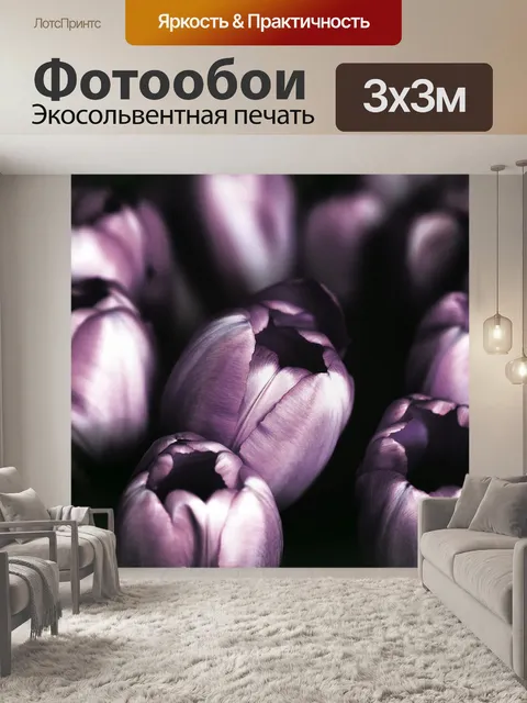 Фотообои Фиолетовый