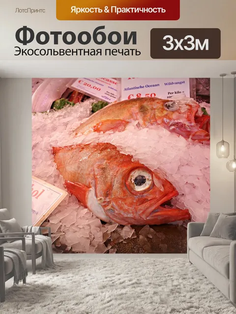 Фотообои Рыбы