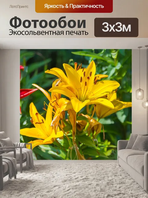 Фотообои Цветы