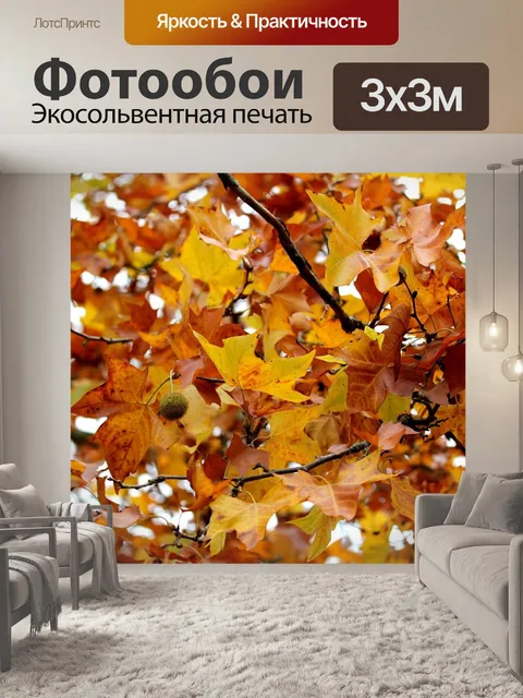 Фотообои Листья