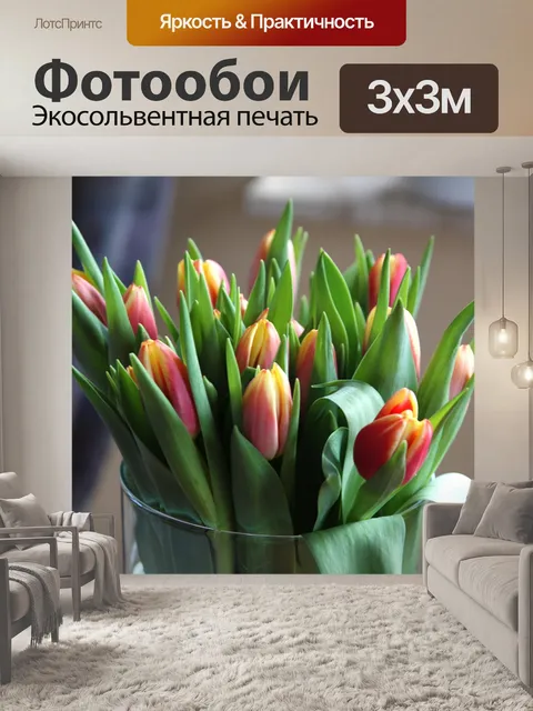 Фотообои Тюльпаны