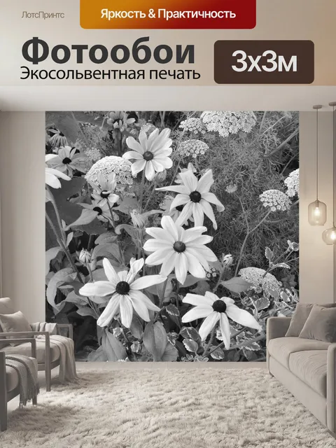 Фотообои Цветы