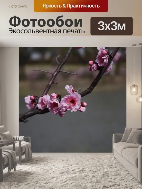 Фотообои Цветение сливы