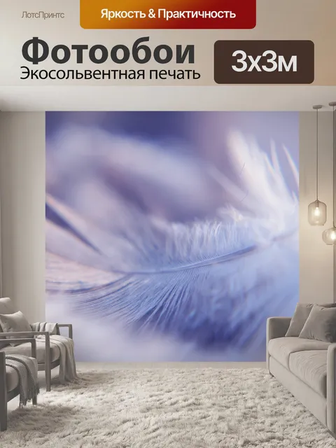 Фотообои Птичьи перья 9
