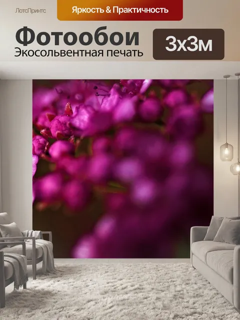 Фотообои Цветы