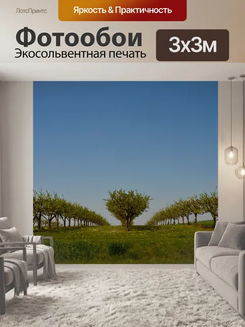 Фотообои Фруктовые деревья