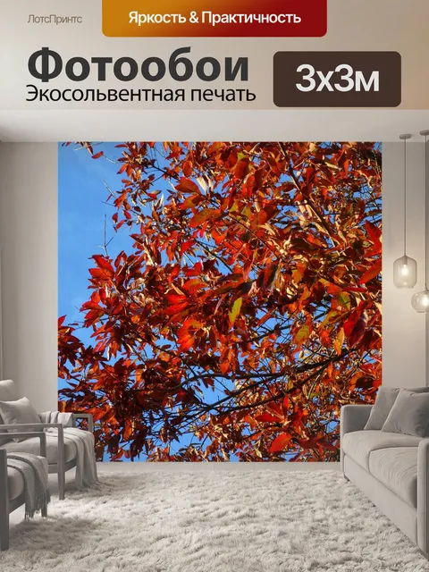 Фотообои Листья