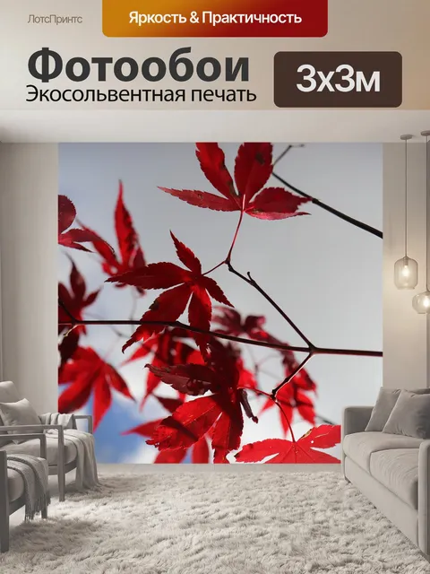 Фотообои Листья