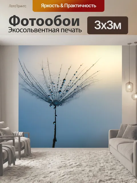 Фотообои Одуванчик