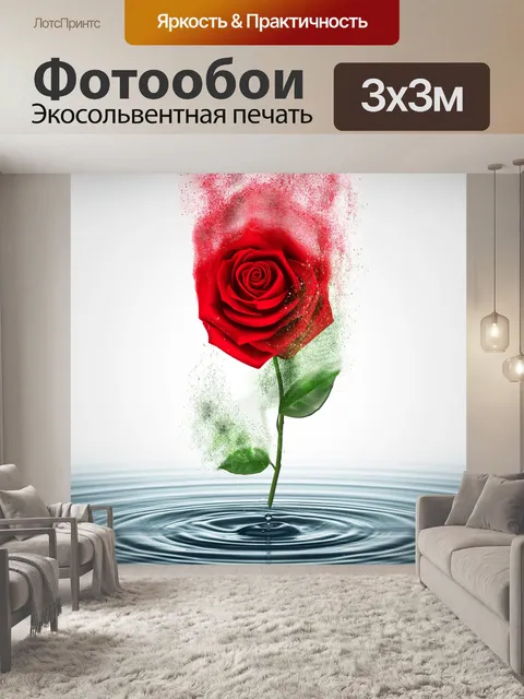 Фотообои Роза