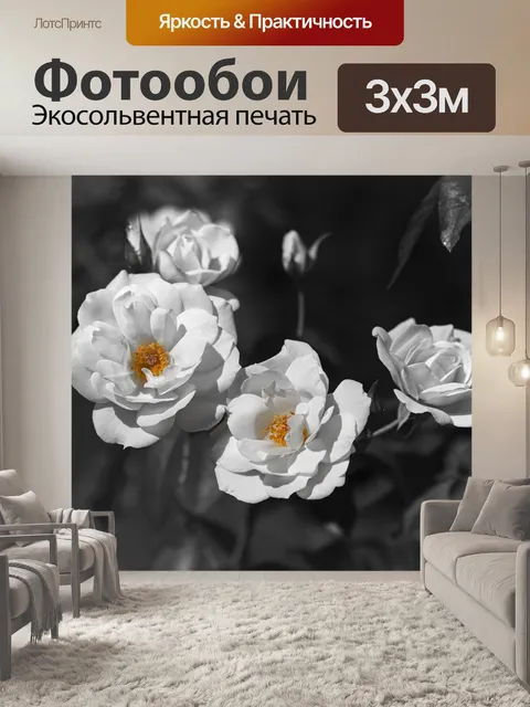 Фотообои Цветы