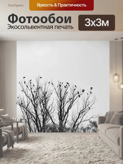 Фотообои Вороны