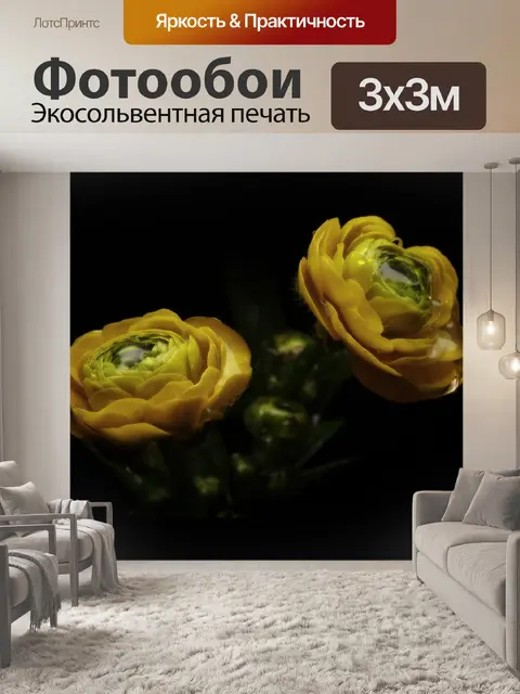 Фотообои Цветы