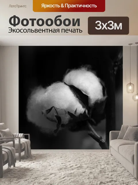 Фотообои Хлопок
