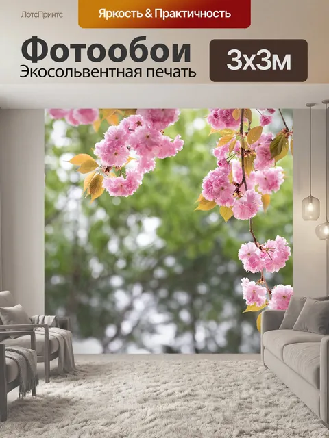 Фотообои Цветение вишни