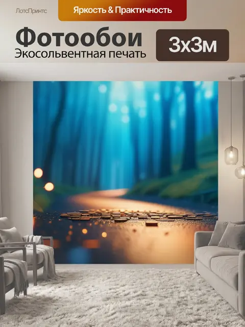 Фотообои с песней легкий