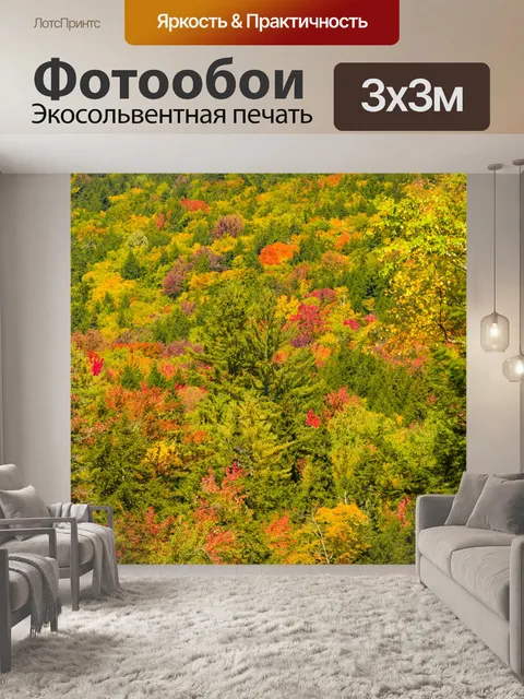 Фотообои Осень в Новой Англии